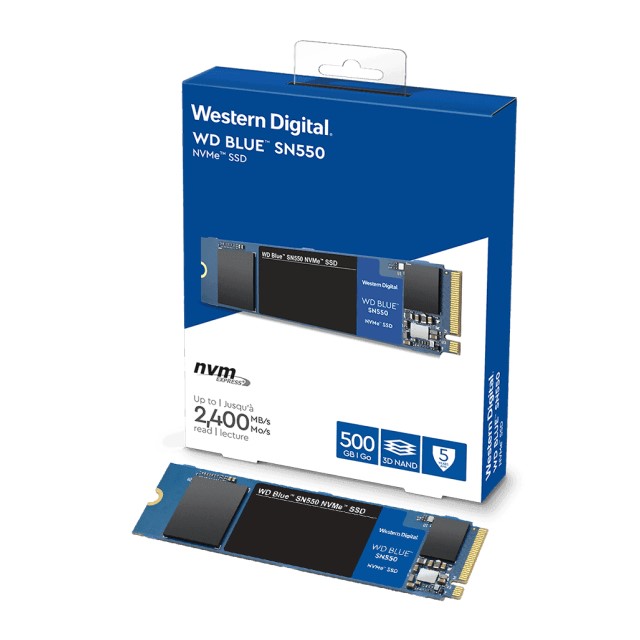 Western Digital WD BLUE 内蔵SSD M.2-2280 5