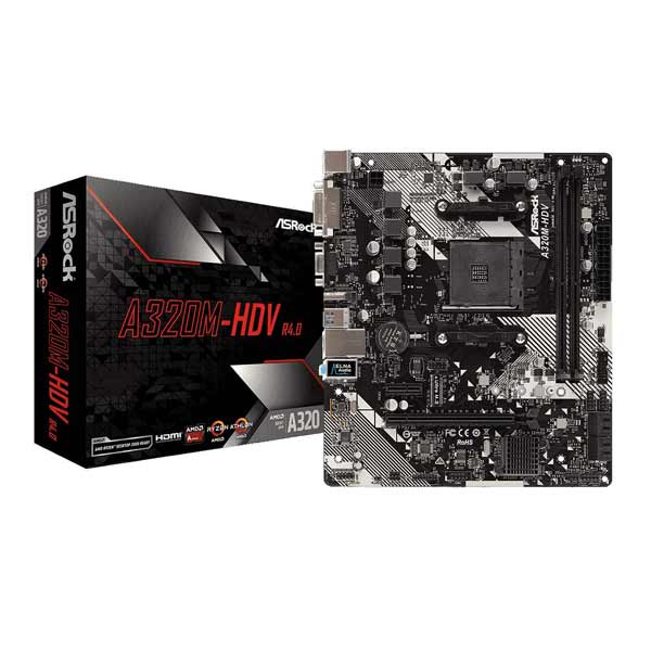 A320M マザーボードセット TDP105Wまで対応可能に、コスパ系A320搭載RYZEN AM4対応MicroATX