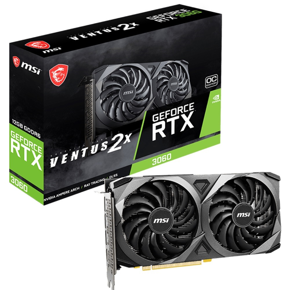 【2/22迄】 MSI グラボ GeForce RTX 3060 VENTUS 2X 12G OC V2 【45,980円】 送料無料 期間限定セール！ 【更新】