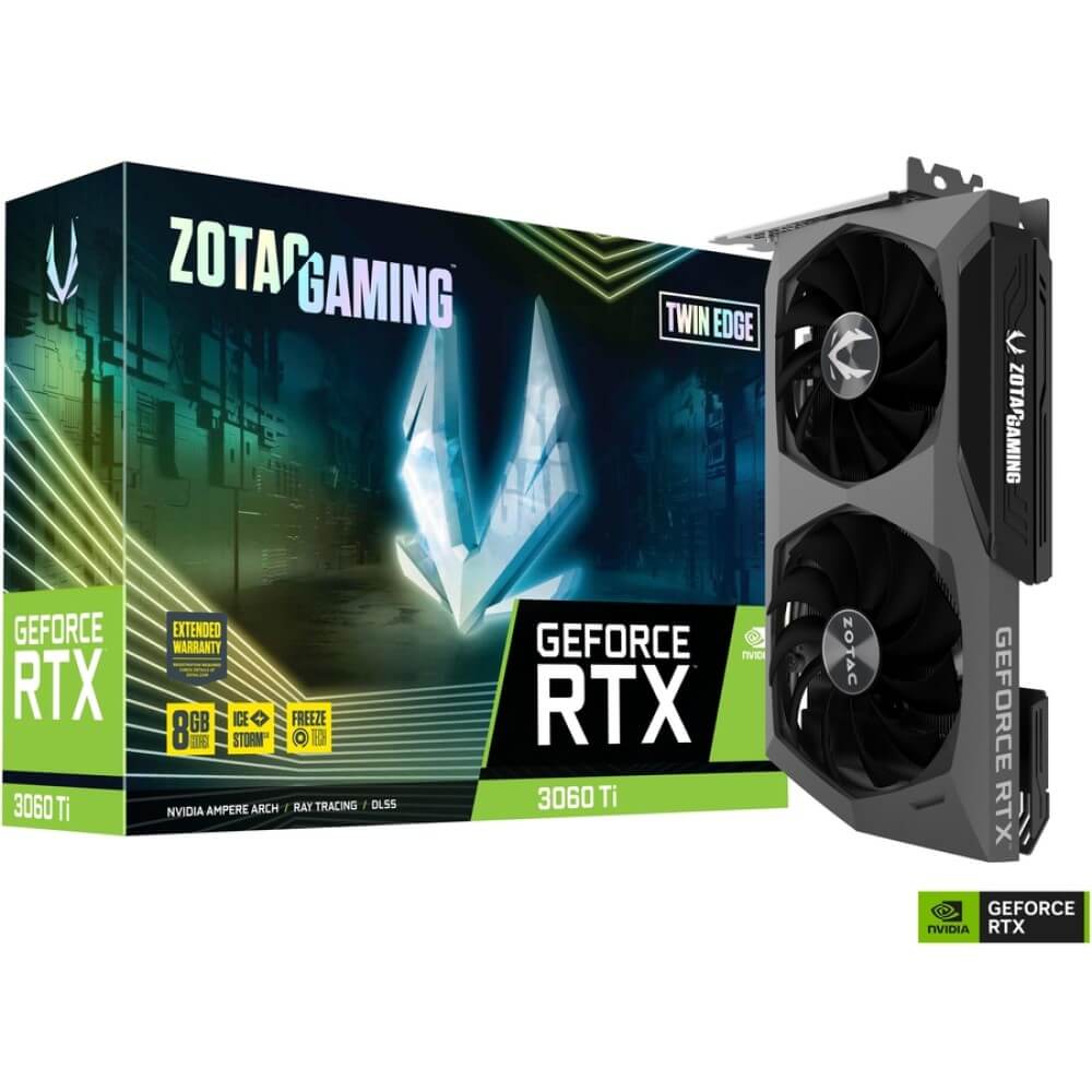 ZOTAC GAMING GeForce RTX 3060 Ti GDDR6X Twin Edge ZT-A30620E-10P