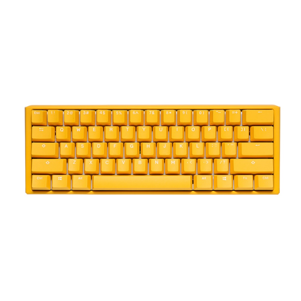 DuckyChannel One 3 Yellow Ducky Mini RGB Cherry Silent Red