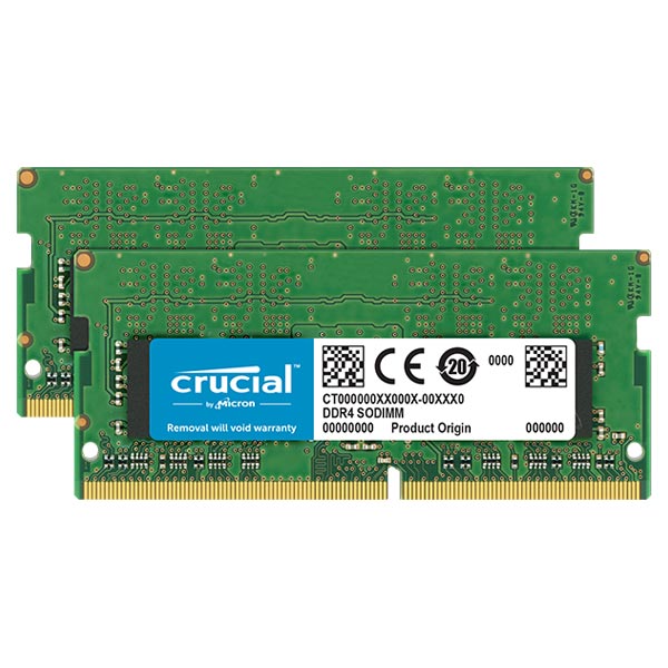 crucial DDR4-2400 8GB ２枚