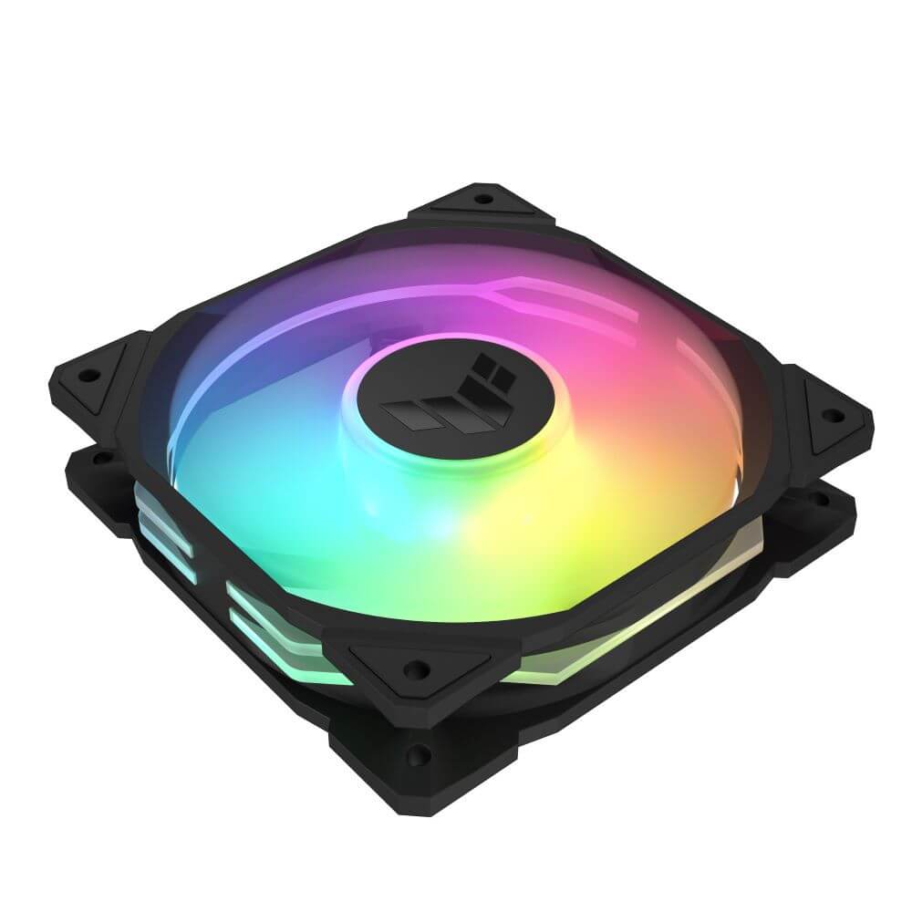 ASUS TUF Gaming TR120 ARGB Fan - Triple Pack Black ASUS TUF Gaming TR120 ARGB Fan - Triple Pack Black
