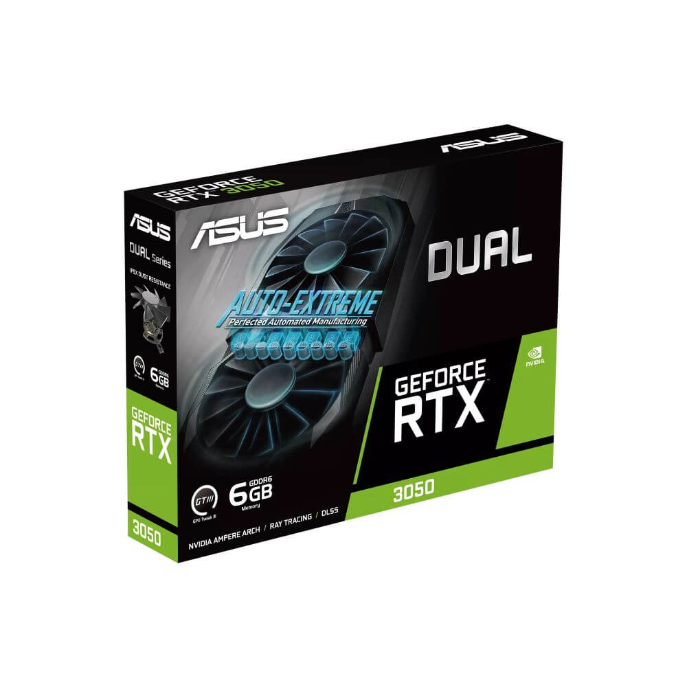 ASUS GeForce RTX 3050 6GB【動作確認済み】 ASUS Dual GeForce RTX 3050 6GB GDDR6 | パソコン工房【公式通販】