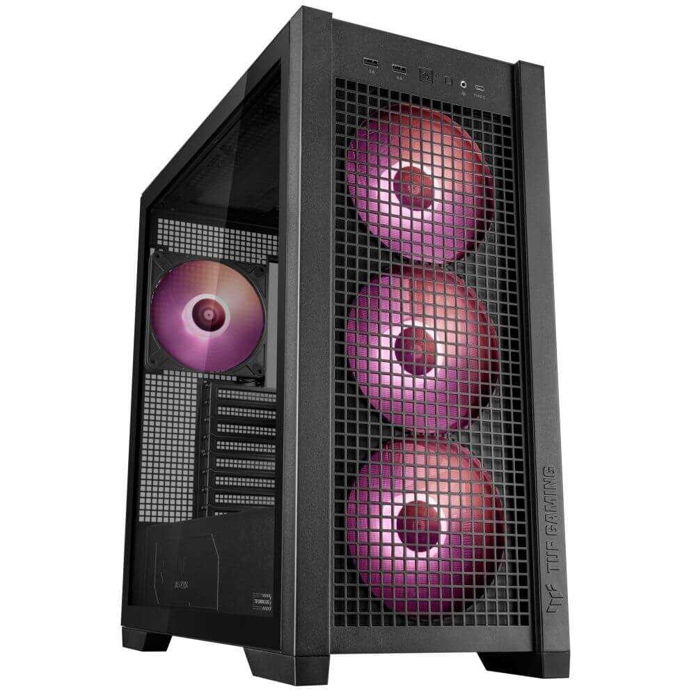 ASUS TUF GAMING GT302 ARGB BLACK GT302/ARGB/FANS/BLK