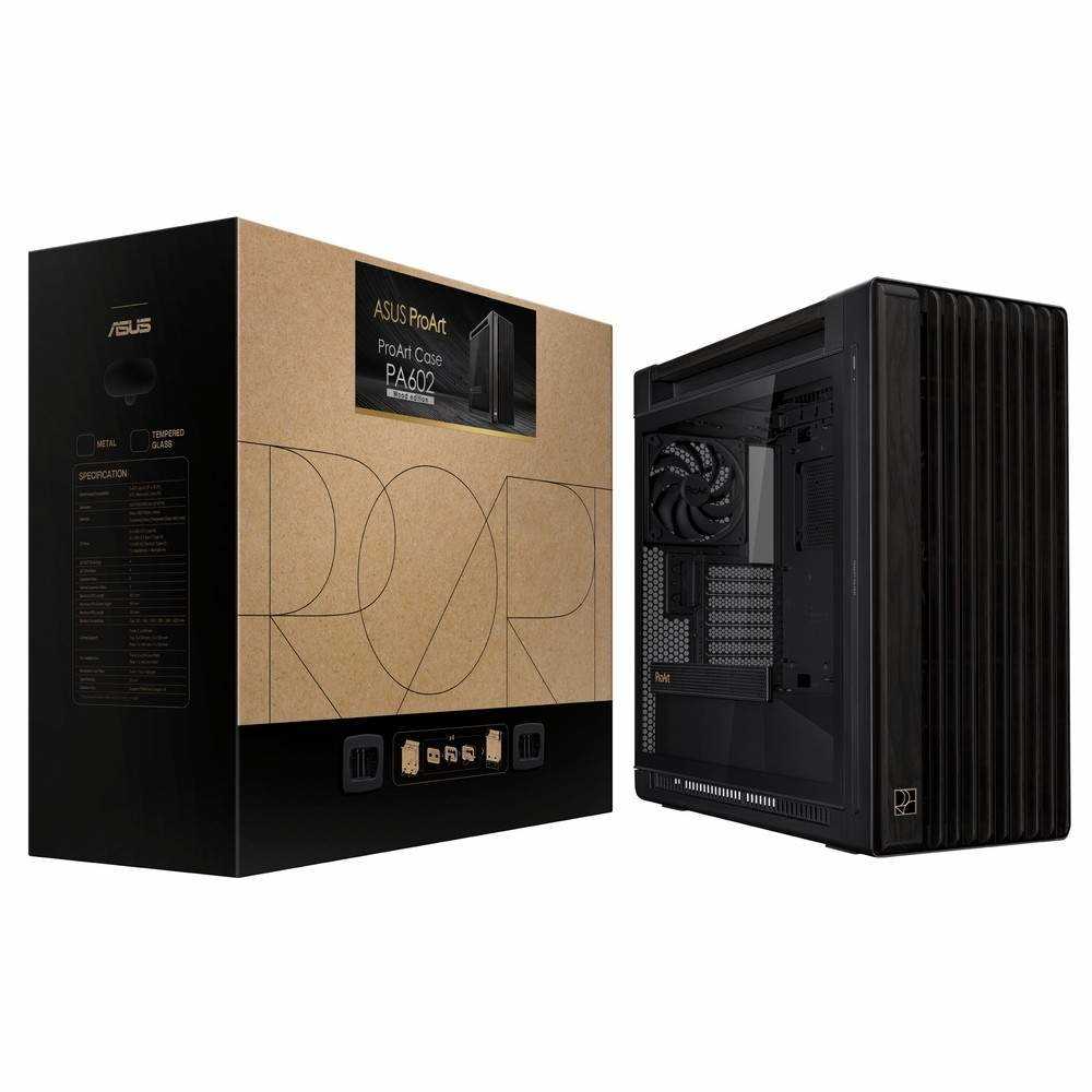 【新品】ASUS ProArt PA602 Wood Edition 保証付 ProArt PA602 Wood Edition - Tempered Glass Panel｜Gaming