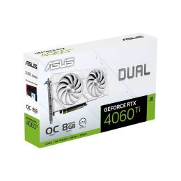 ASUS Dual GeForce RTX 4060 Ti EVO White OC Edition 8GB GDDR6