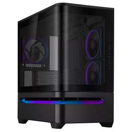 NZXT H3 FlowとPuckのセット（ブラック） NZXT H3 Flow - Black MICRO-ATX エアフローケース ブラック｜CC