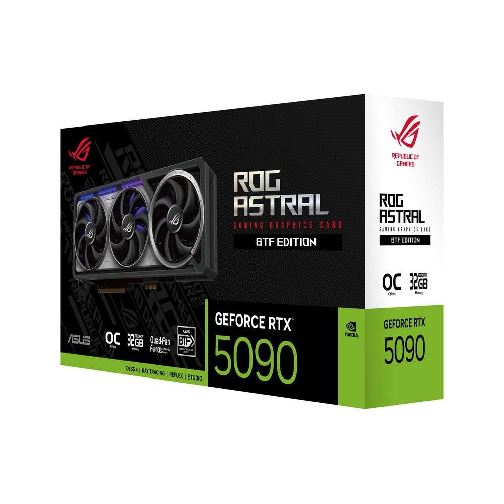ASUS ROG Astral GeForce RTX 5090 32GB GDDR7 BTF OC Edition