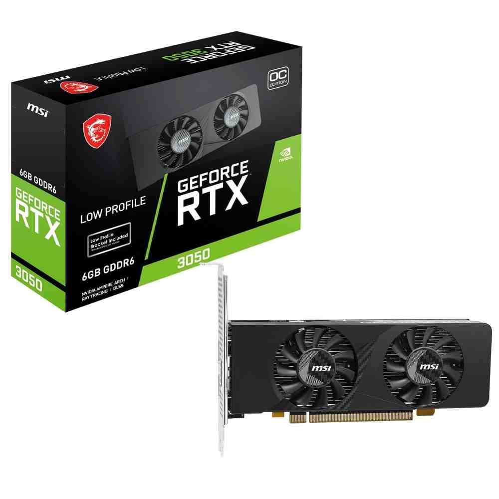 MSI GeForce RTX 3050 LP E 6G OC | パソコン工房【公式通販】