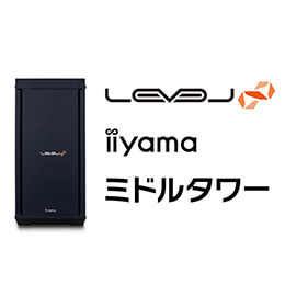 ＜パソコン工房＞ 第13世代インテル Core i7とGeForce RTX 4080搭載ミドルタワーゲーミングPC / iiyama LEVEL-R779-LC137KF-VL2X [Windows 10 Home]