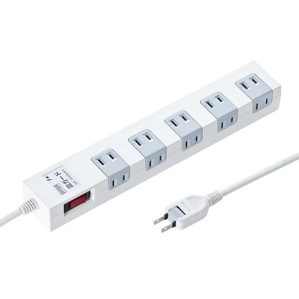 【5個セット】 サンワサプライ 雷ガードタップ TAP-SP2113MG-1WNX5(代引不可)【送料無料】 5個セット】 サンワサプライ 雷ガードタップ TAP-SP2113MG-1WNX5