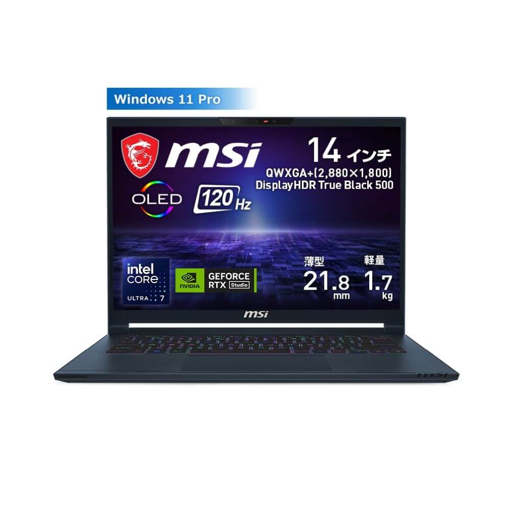 ★極上美品995g IntelEVO i7 office365 14型1kg以下 Core i7 14700KF × RTX 3060