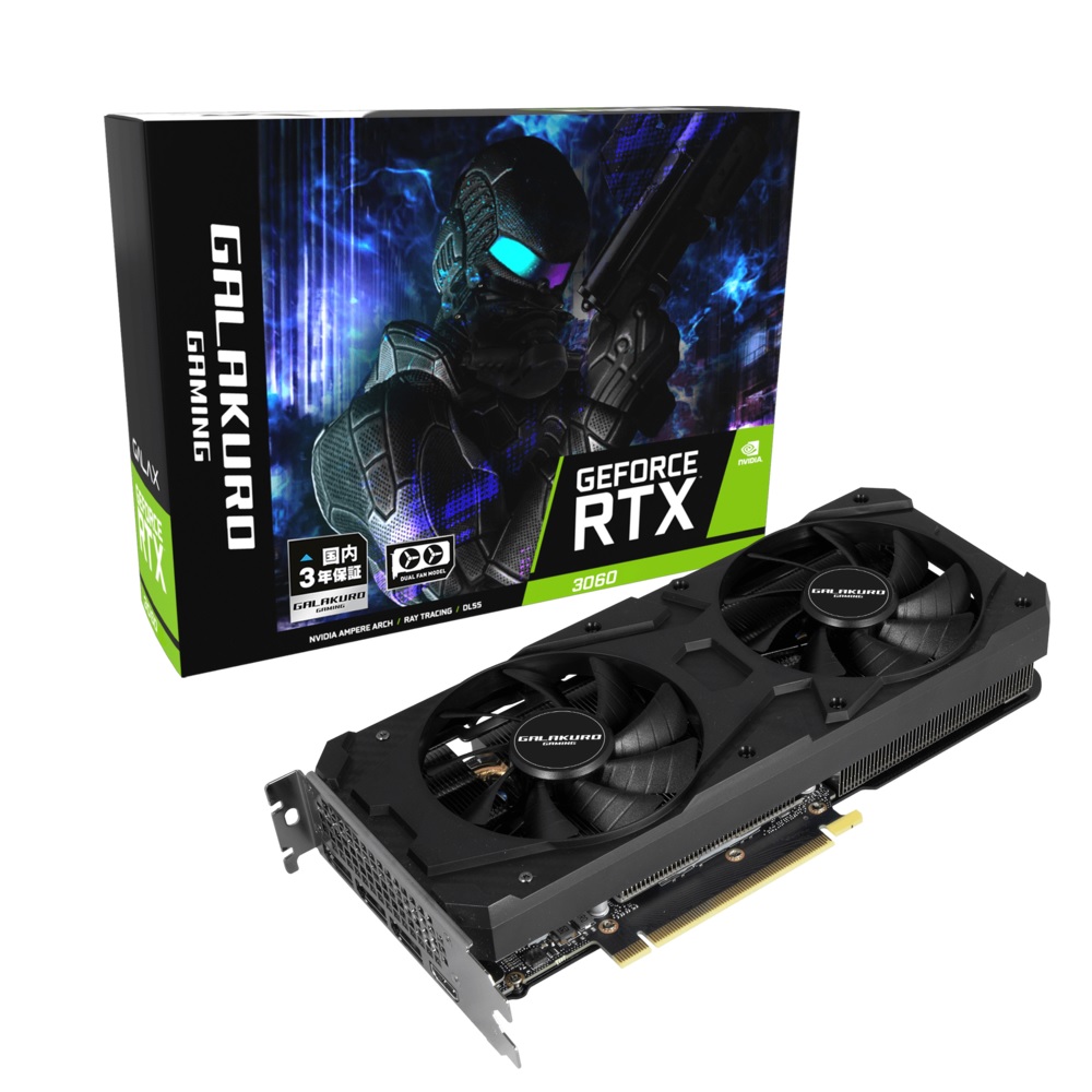 新品 Geforce RTX 3060 12GB OC WHITE 3枚セット