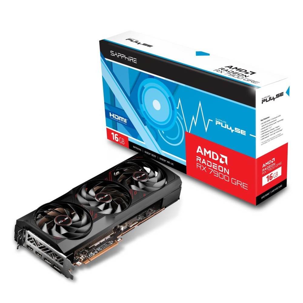 Sapphire PULSE Radeon RX 7900 GRE GAMING OC 16GB GDDR6 113250420G パソコン工房【公式通販】
