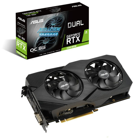 ASUS DUAL-RTX2060S-O8G-EVO-V2 | パソコン工房【公式通販】