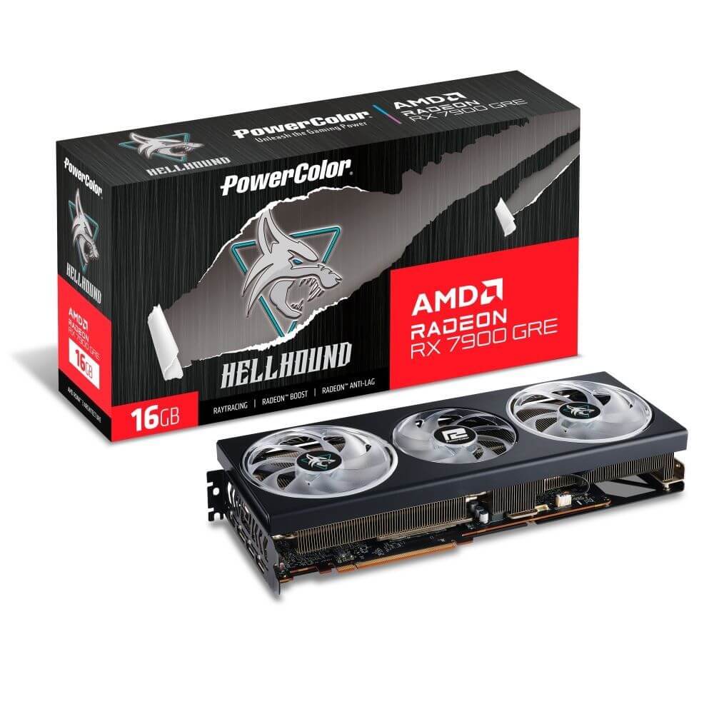 PowerColor Hellhound AMD Radeon RX 7900 GRE 16GB GDDR6 RX7900GRE