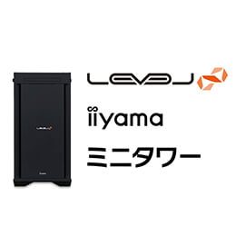 ＜パソコン工房＞ 第12世代インテル Core i5とGeForce RTX 3050搭載ミニタワーゲーミングPC / iiyama LEVEL-M77M-124-NAX-D [Windows 11 Home]