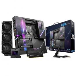 【限定1セット販売中】水冷クーラーとDDR5メモリセットの超ハイエンドマザーボード『MSI MEG Z690 GODLIKE』のイメージ画像