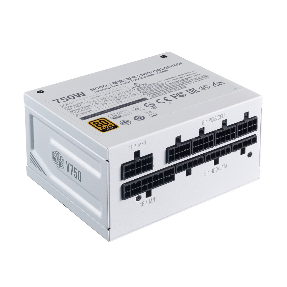 COOLER MASTER V SFX Gold 750W White Edition MPY-7501-SFHAGV