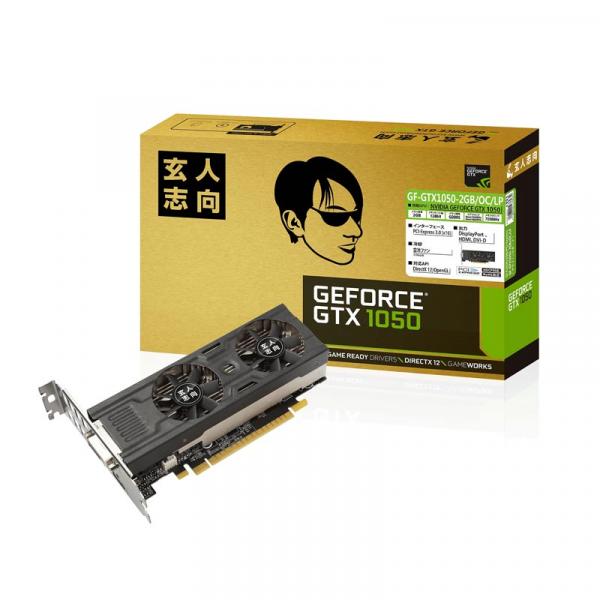 玄人志向　GTX1050　OC　2GB