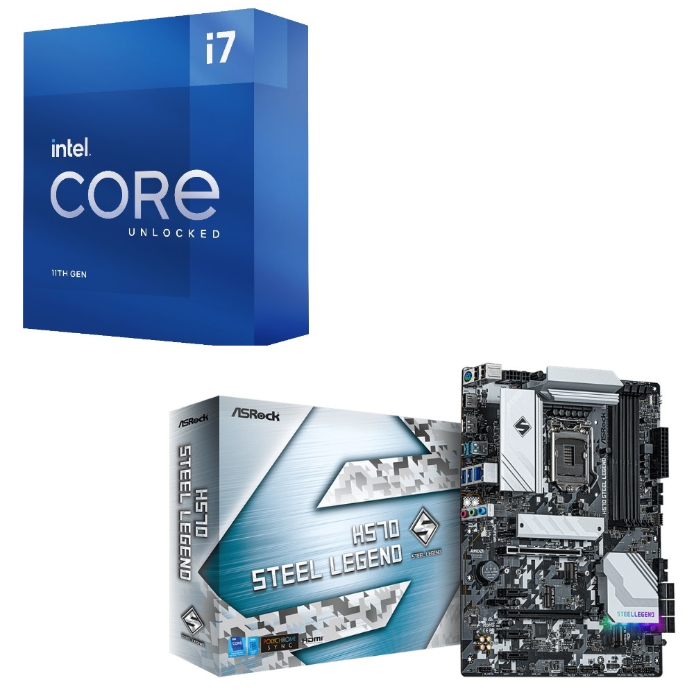 21人気特価 k I7 Core Intel パーツセット Box セット Legend Steel H570 Asrock その他pcパーツ Tarquinhall Com