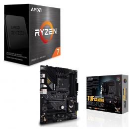 ＜Dell デル＞ AMD Ryzen 7 5800X BOX + ASUS TUF GAMING B550-PLUS セット パーツセット画像