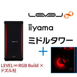 ＜パソコン工房＞【ドズル社コラボ】AMD Ryzen 7とGeForce RTX 4070 Ti搭載ミドルタワーゲーミングPC / iiyama LEVEL-R7X7-LCR78D-ULX-DOZLE [RGB Build]