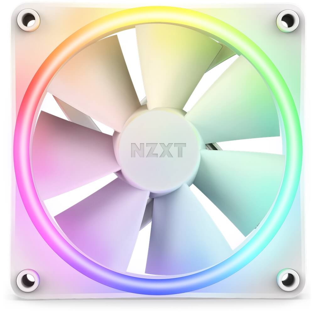 NZXT F120 RGB DUO White RF-D12SF-W1 | パソコン工房【公式通販】