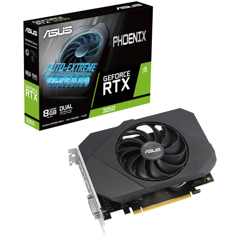 ASUS Phoenix GeForce RTX 3050 V2 8GB GDDR6 PH-RTX3050-8G-V2