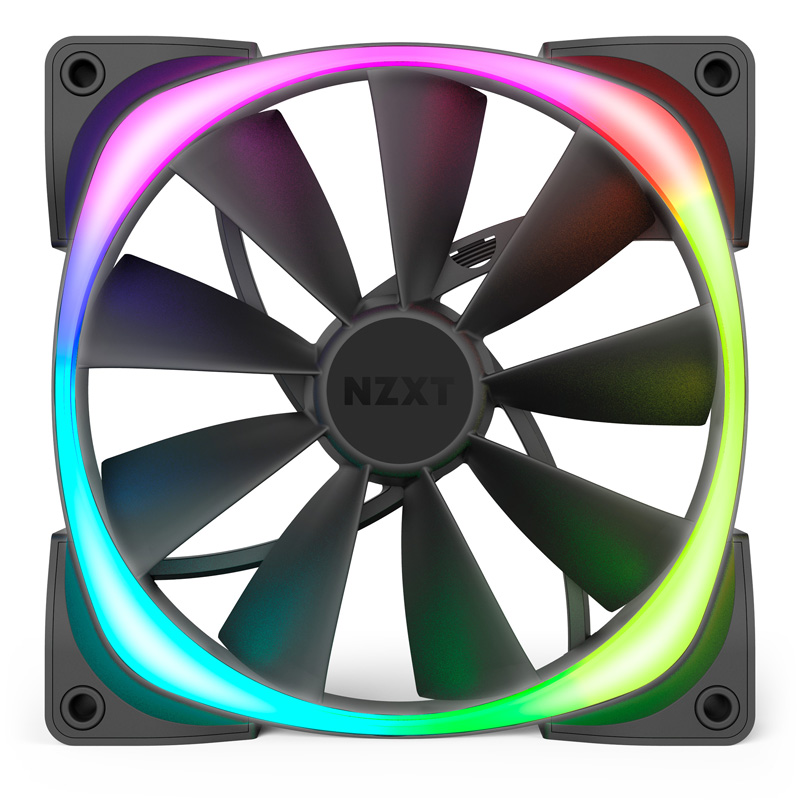 【新品】NZXT 14cm RGB HF-28140-FP  2個