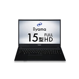 ＜パソコン工房＞ インテル Celeron搭載15型フルHDノートパソコン / iiyama STYLE-15FH043-C-UCZS [OS LESS]