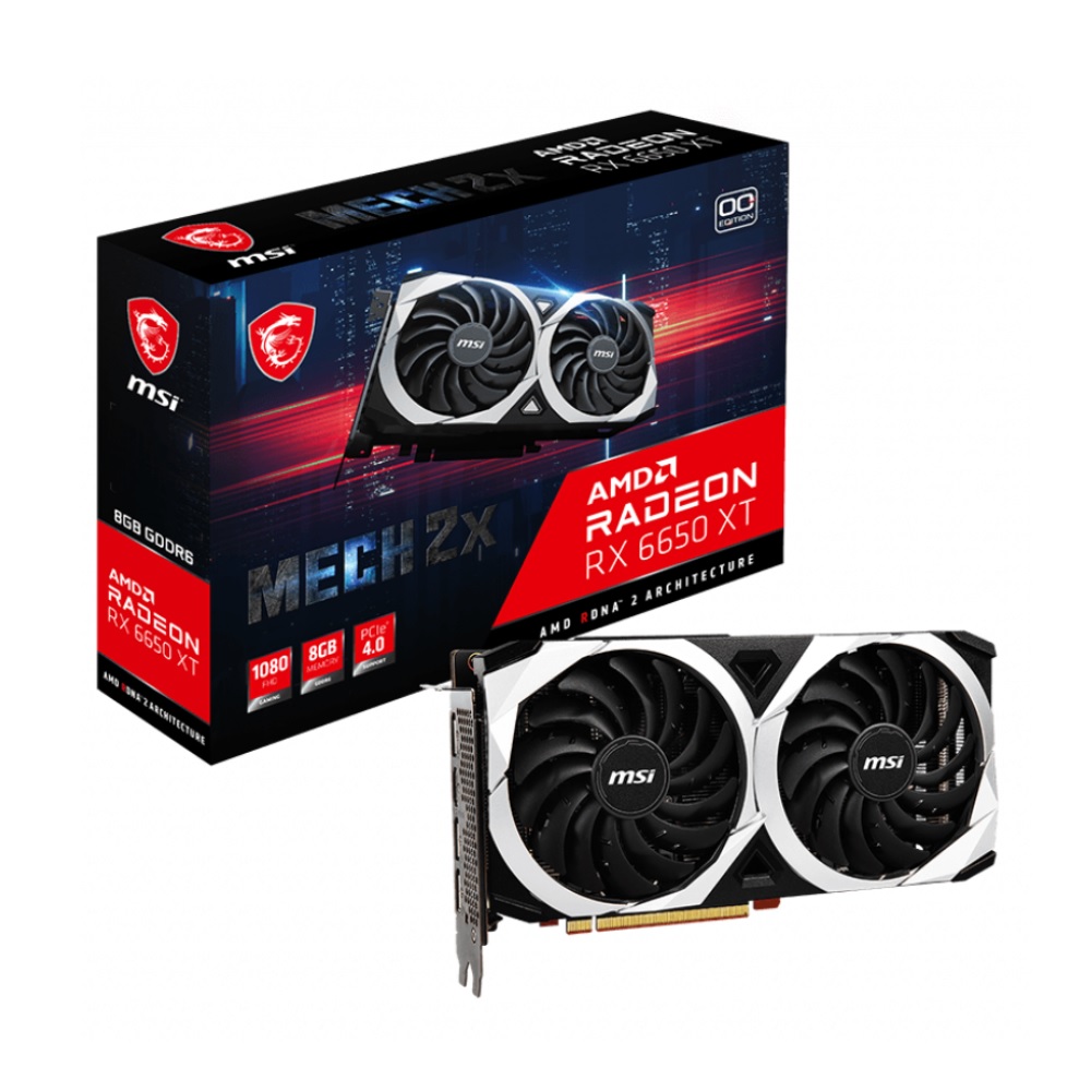 【8/27 11:00販売開始】MSI グラボ Radeon RX 6650 XT MECH 2X 8G OC 【32,980円】 送料無料 期間限定特価セール！