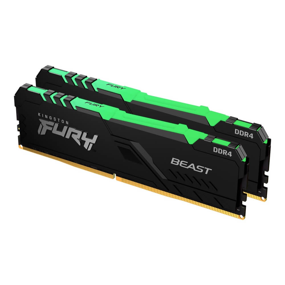 KINGSTON KF432C16BBAK2/16 / FURY Beast RGB DDR4 3200 8GBx2 | パソコン工房【公式通販】