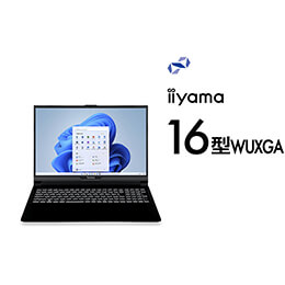 ＜パソコン工房＞ 第13世代インテル Core i7とGeForce RTX 4060搭載165Hz対応16型WUXGAノートパソコン / iiyama STYLE-16FX163-i7-RMSX [Windows 11 Home]画像