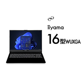＜パソコン工房＞ 第13世代インテル Core i7とGeForce RTX 4050搭載16型WUXGAビジネスノートパソコン / iiyama SOLUTION-16FX154-i7-PLSX [Windows 11 Home]画像