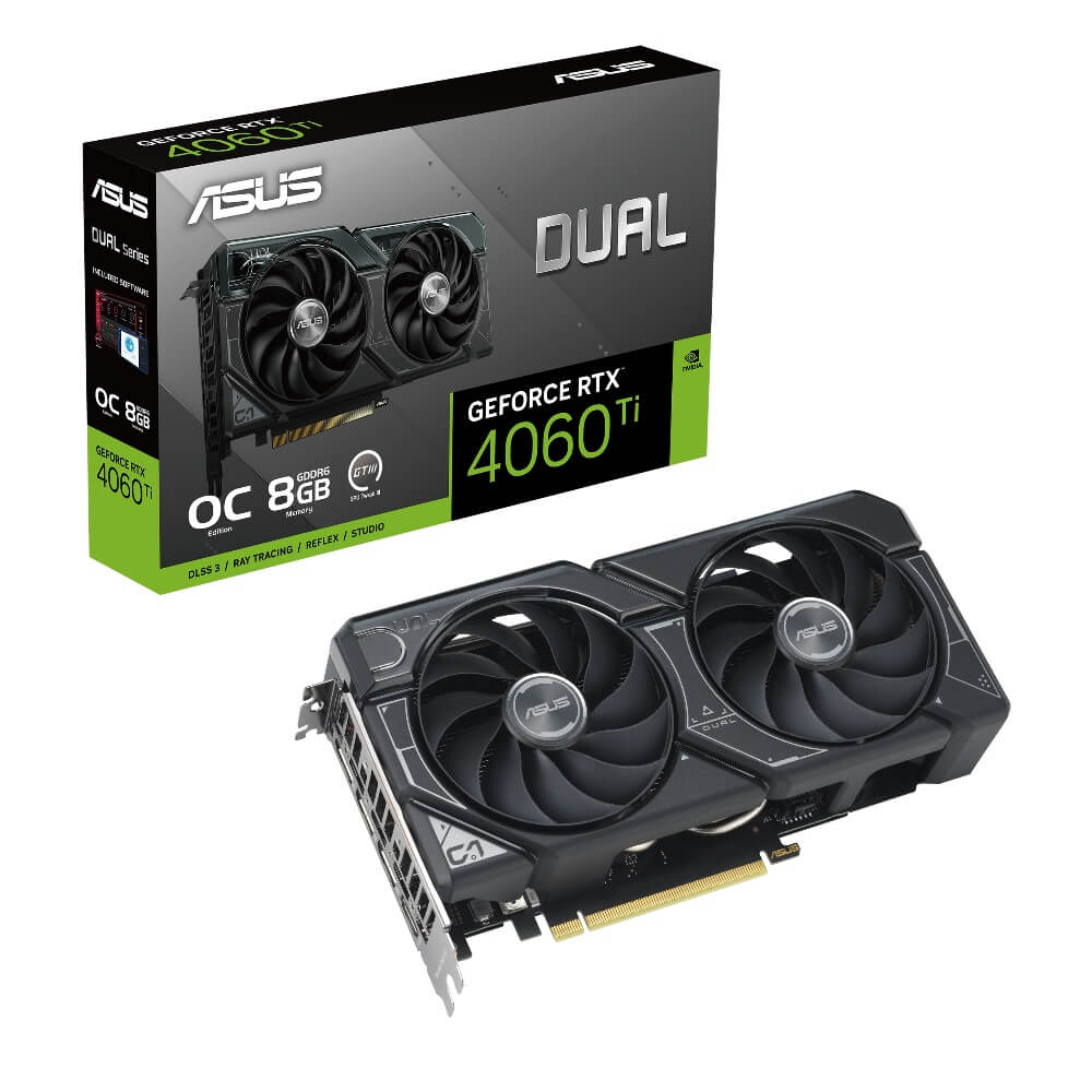 【8/19 11:00販売開始】ASUS グラボ Dual GeForce RTX 4060 Ti OC Edition 8GB GDDR6 DUAL-RTX4060TI-O8G 【57,979円】 送料無料 期間限定特価セール！