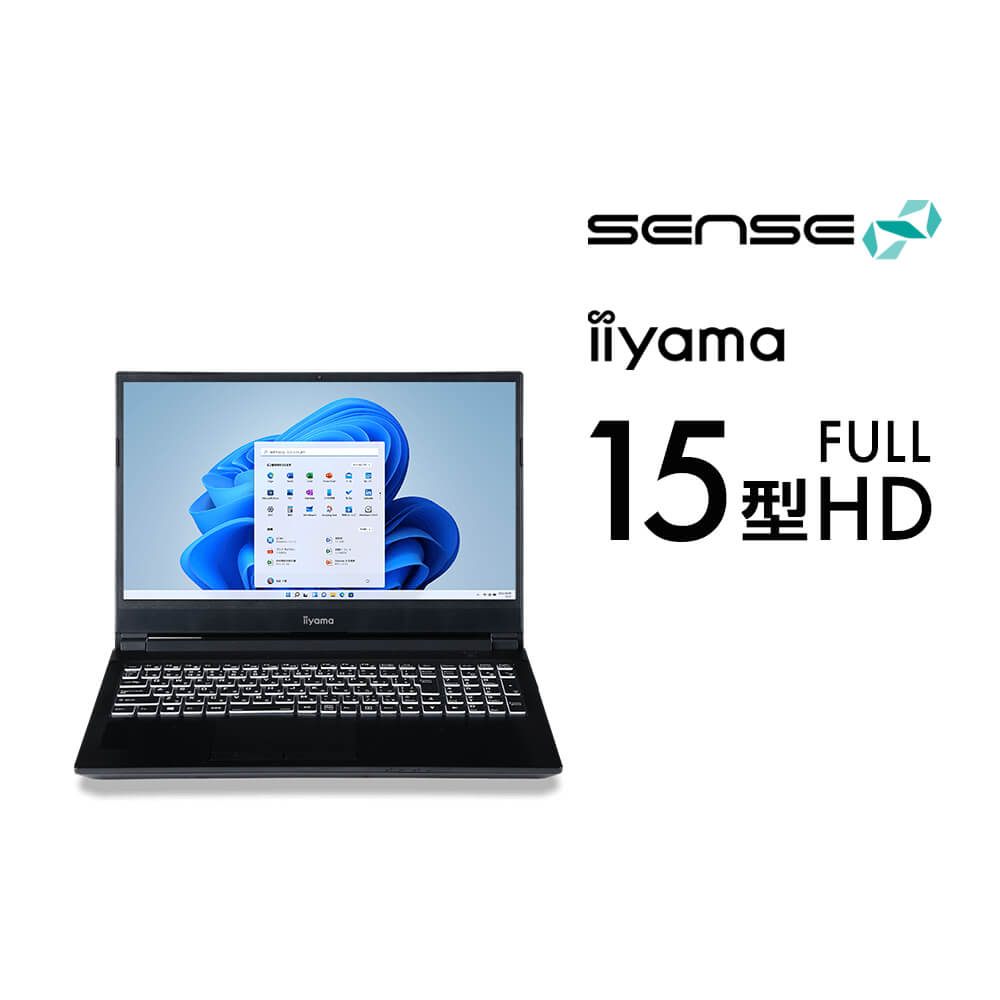 iiyama PC SENSE-15FX151-i7-PARX | パソコン工房【公式通販】