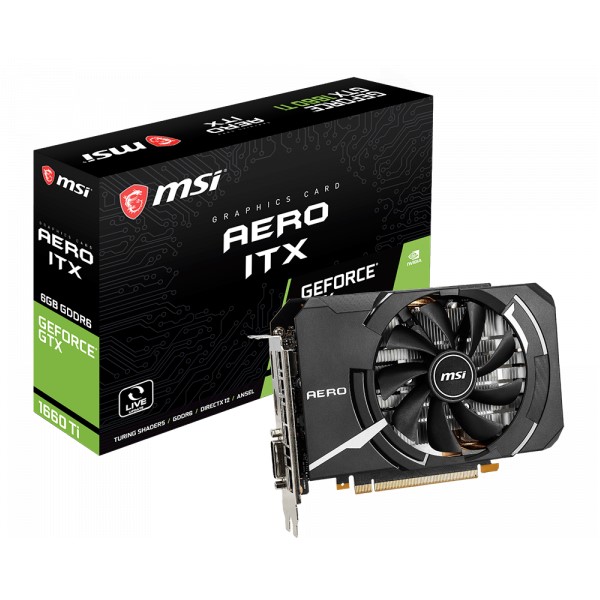 MSI GeForce GTX 1660 Ti AERO ITX 6G | パソコン工房【公式通販】