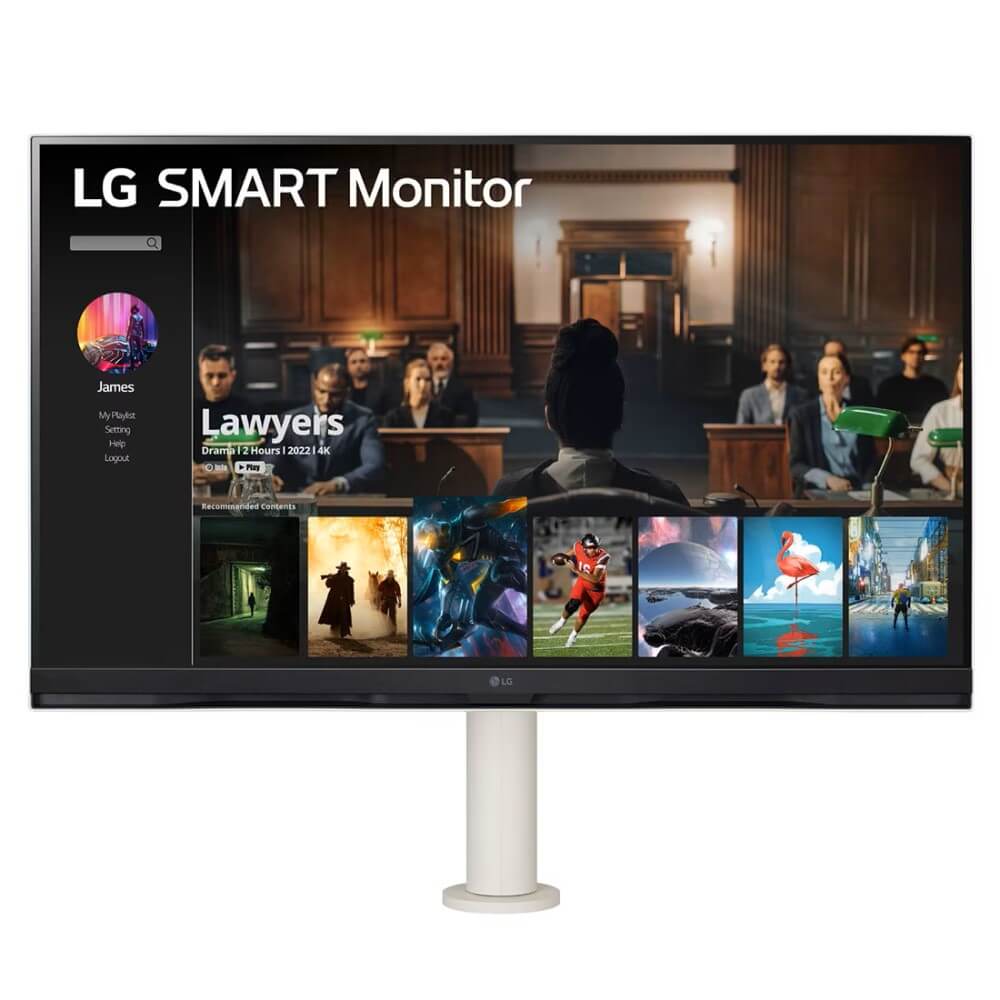LG SMART Monitor 32SQ780S-W | パソコン工房【公式通販】
