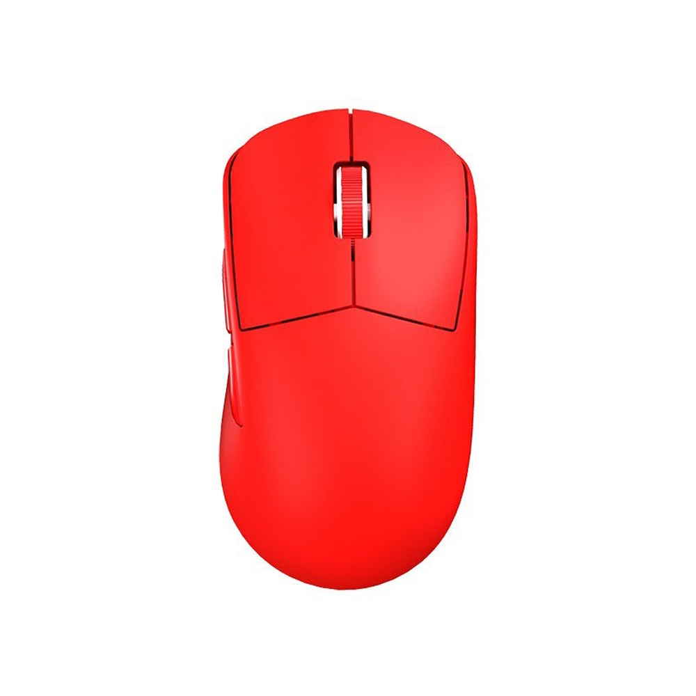 Sprime PM1 Hyper Lightweight Wireless Ergo Gaming Mouse Red 