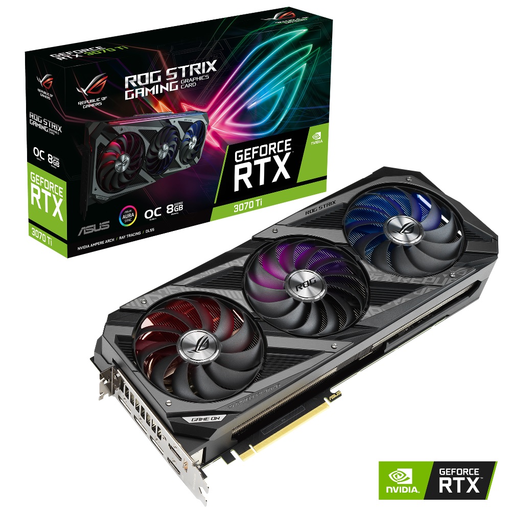 新品·未使用·開封 ROG STRIX RTX3070TI O8G GAMING