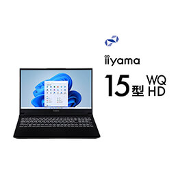 ＜パソコン工房＞ 第13世代インテル Core i7とGeForce RTX 4070搭載240Hz対応15型WQHDノートパソコン / iiyama STYLE-15WR173-i7-TLX [Windows 11 Home]画像