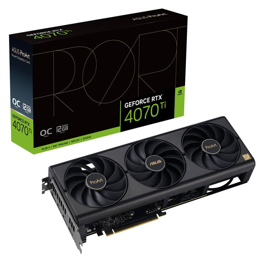 ASUS ProArt GeForce RTX 4070 Ti OC edition 12GB GDDR6X PROART