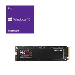 Windows 10 Pro 64Bit DSP + SAMSUNG MZ-V8P250B/IT バンドルセット
