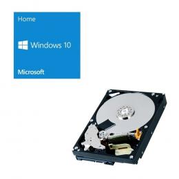 Windows 10 Home 64Bit DSP + TOSHIBA DT01ACA100 バンドルセット