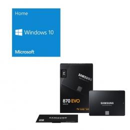 Windows 10 Home 64Bit DSP + SAMSUNG MZ-77E2T0B/IT バンドルセット