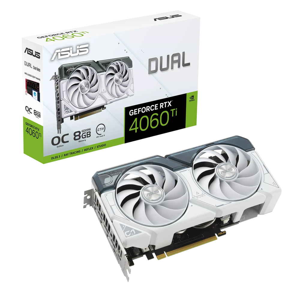 【12/23 11:00販売開始】ASUS グラボ Dual GeForce RTX 4060 Ti OC Edition 8GB GDDR6 DUAL-RTX4060TI-O8G-WHITE 【64,980円】 送料無料 期間限定特価セール！