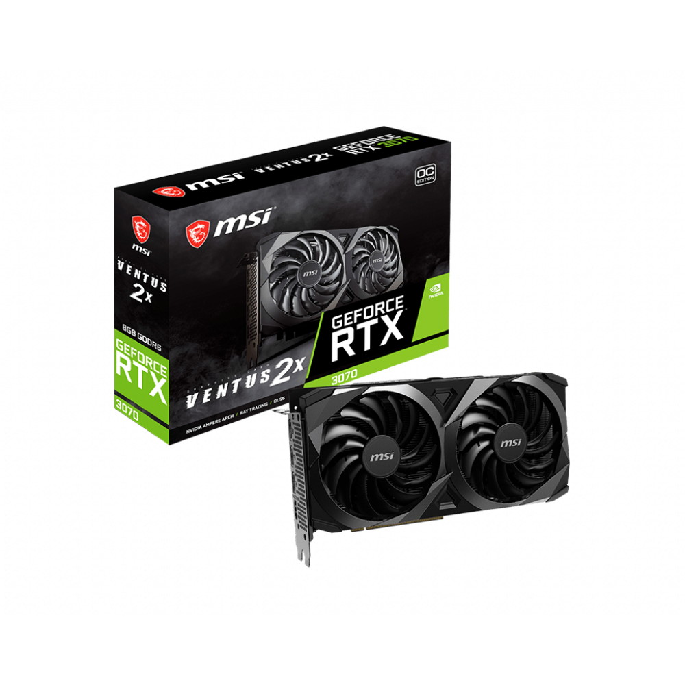 MSI GeForce RTX 3070 VENTUS 2X 8G OC LHR | パソコン工房【公式通販】