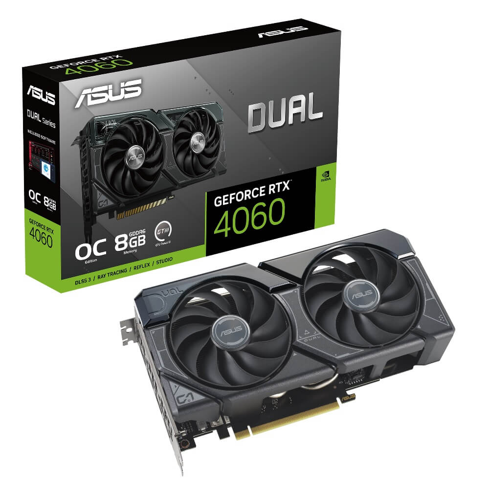 【9/2 11:00販売開始】ASUS グラボ Dual GeForce RTX 4060 OC Edition 8GB GDDR6 DUAL-RTX4060-O8G 【43,980円】 送料無料 期間限定特価セール！